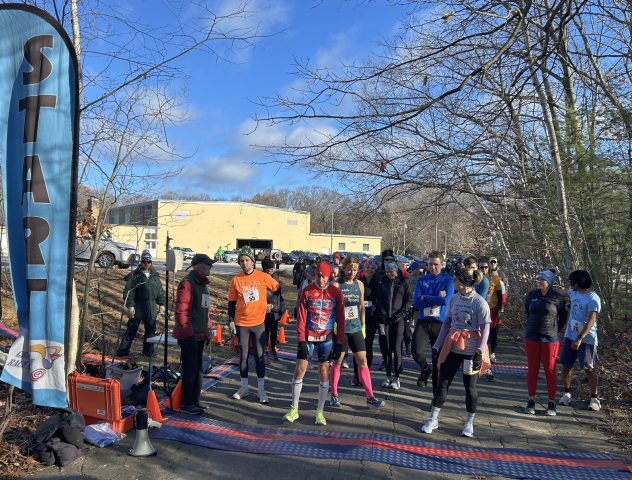Runners at the start