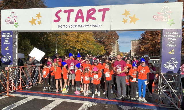 Runners at the start