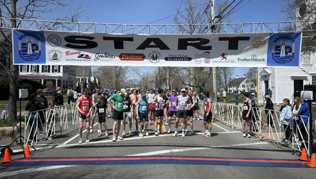 Runners at the start