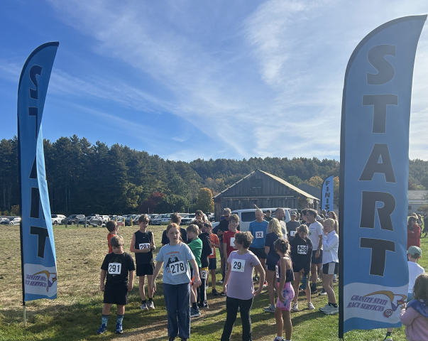 Runners at the start