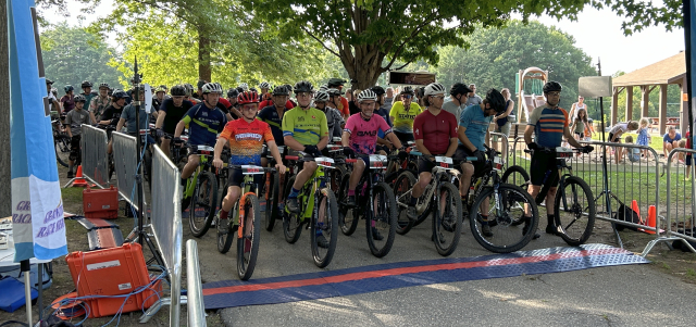 Riders at the start