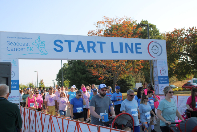 Runners at the start