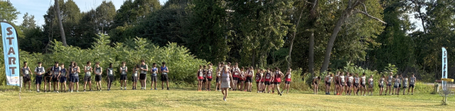 Start of the boys race