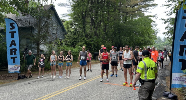 Runners at the start