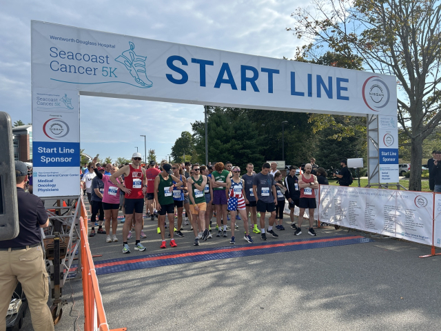 Runners at the start