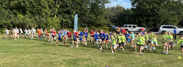 Runners at the start