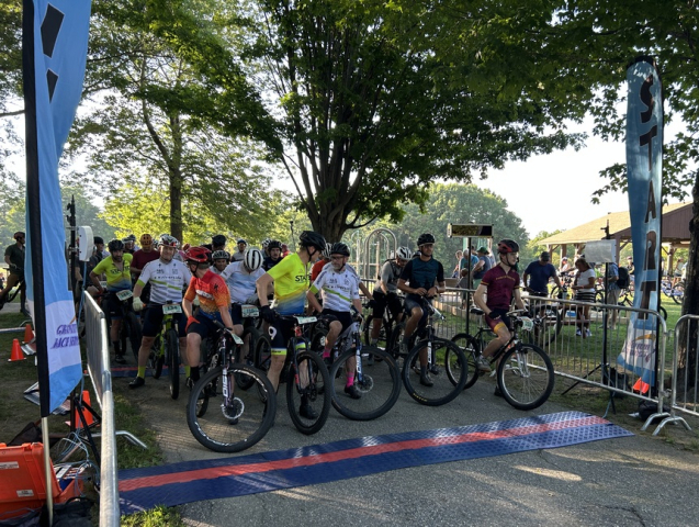 Riders at the start